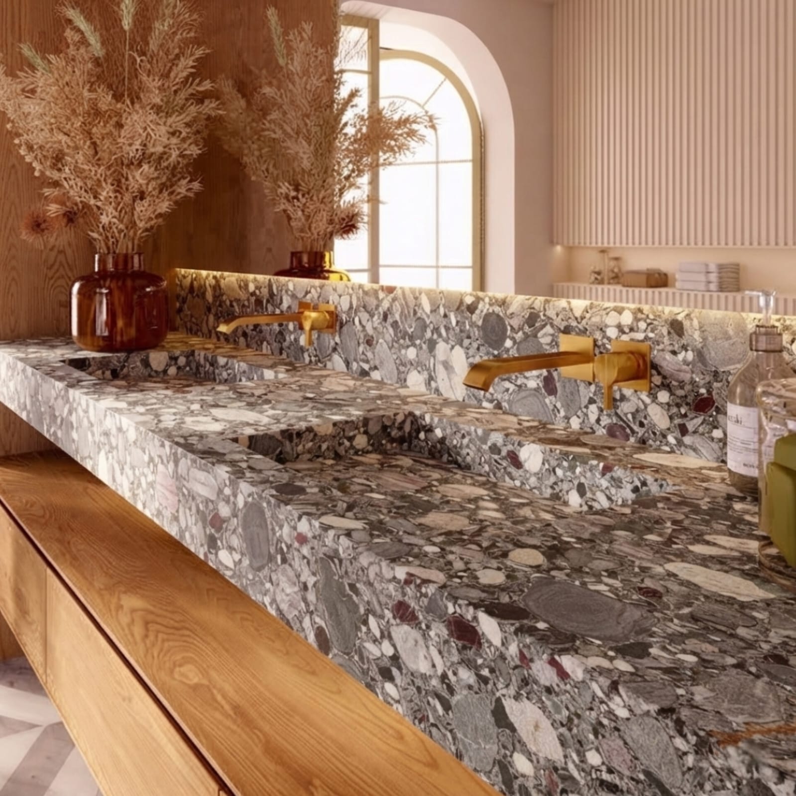 Granite slabs